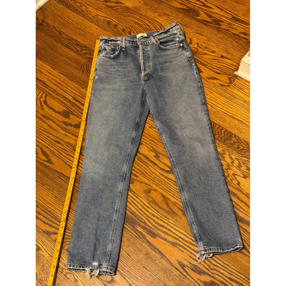 Citizens of Humanity Charlotte High Rise Straight Leg Blue Jeans Size 27 - Picture 7 of 7